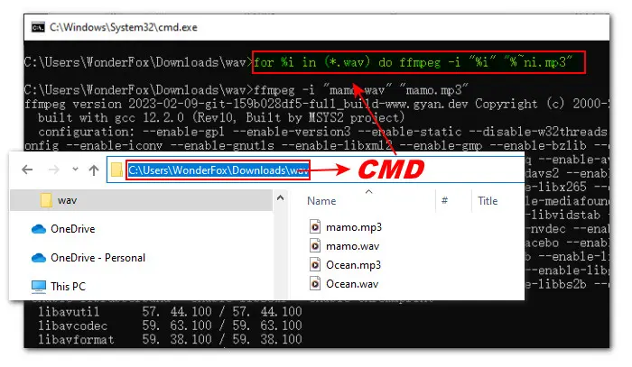 FFmpeg Convert to MP3