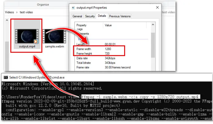 Edit WebM Using FFmpeg