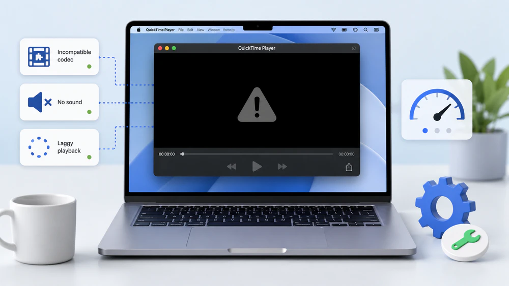 QuickTime Player common playback issues