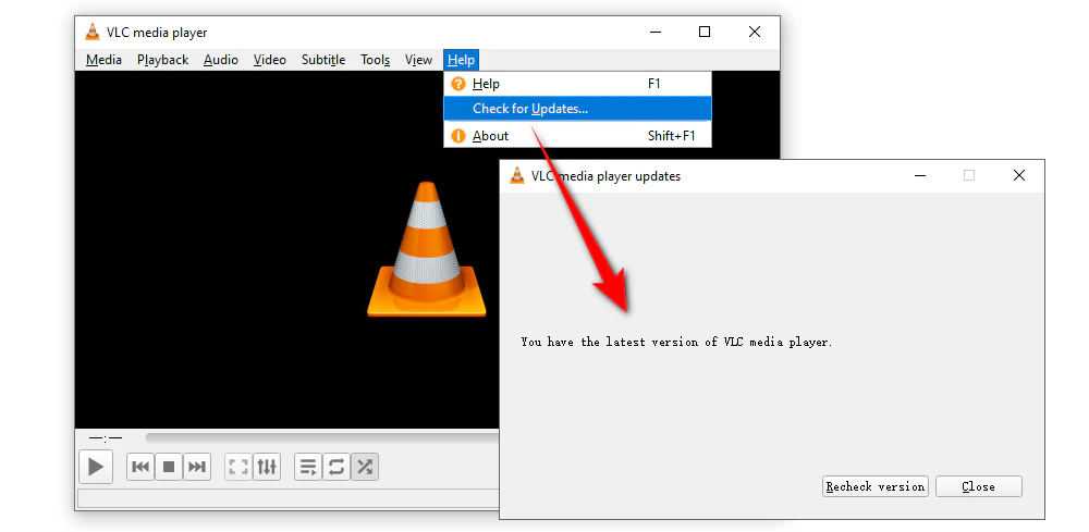 Update VLC