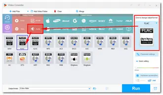 Choose FLAC Profile