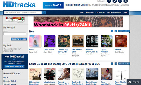 Lossless Music Download on HDtracks