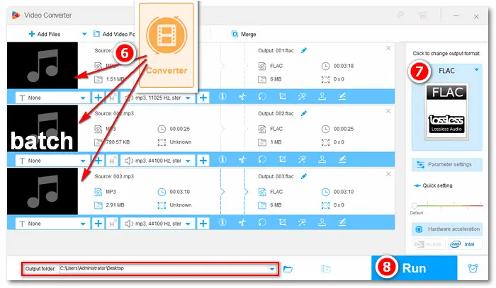 Convert Audio Recording to FLAC