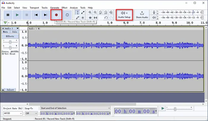 Record FLAC Audio with Audacity