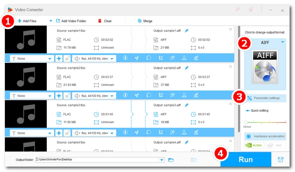 FLAC to AIFF Converter