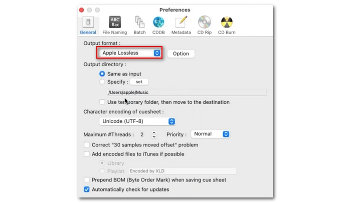 Use X Lossless Decoder