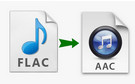 Convert FLAC to AAC