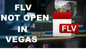 Open FLV Files in Sony Vegas