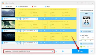 Batch Convert FLV to MKV