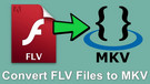 Convert FLV to MKV