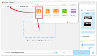 Convert FLV file to WAV