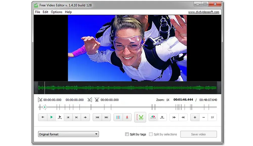 Free Video Editor for FLV 