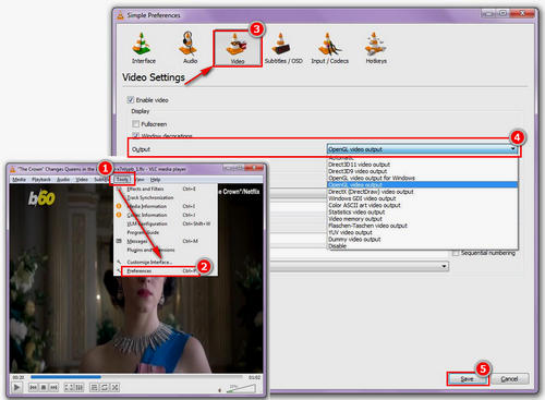how to open avi files in vlc media player