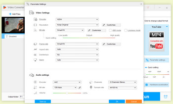 Change parameter