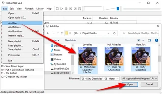 Add FLAC Files to Foobar2000 Converter