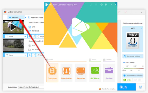 Add or Download Video to Frame Rate Converter
