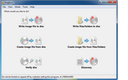 ImgBurn DVD Maker Software