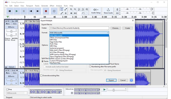 Audacity FLAC Converter Free