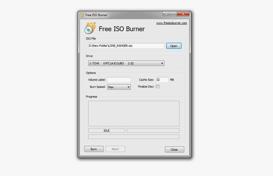 imgburn free iso burner