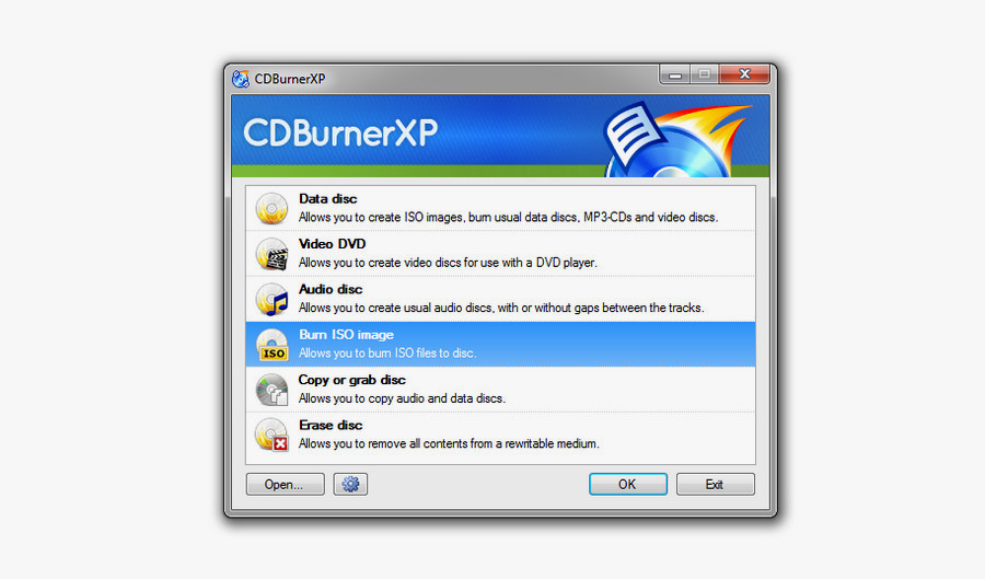 free iso burner windows 10