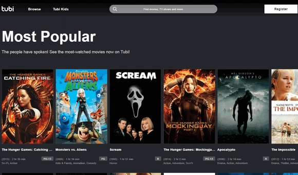 free movie streaming websites no sign up