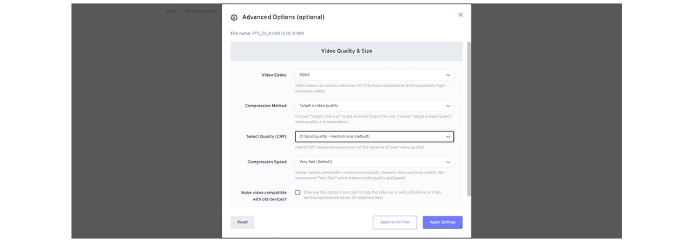 Online Video Compressor Free without Watermark