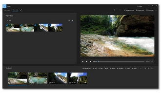 Microsoft’s Video Editor