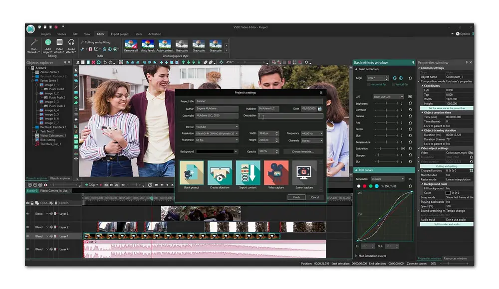 VSDC Free Video Editor