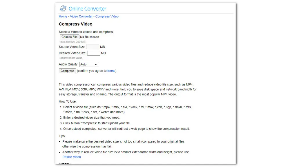 Online Converter