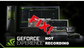 GeForce Experience Not Recording