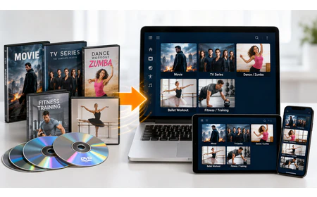 Digitize Different Types of DVDs