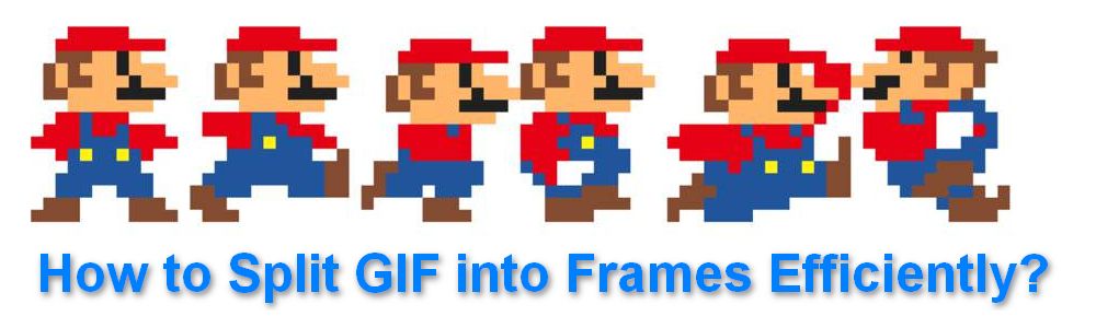 Split GIF image in frames
