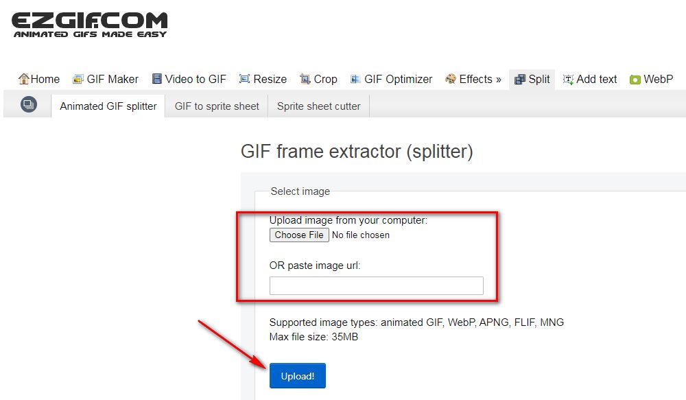 Ezgif - Separate GIF into Frames