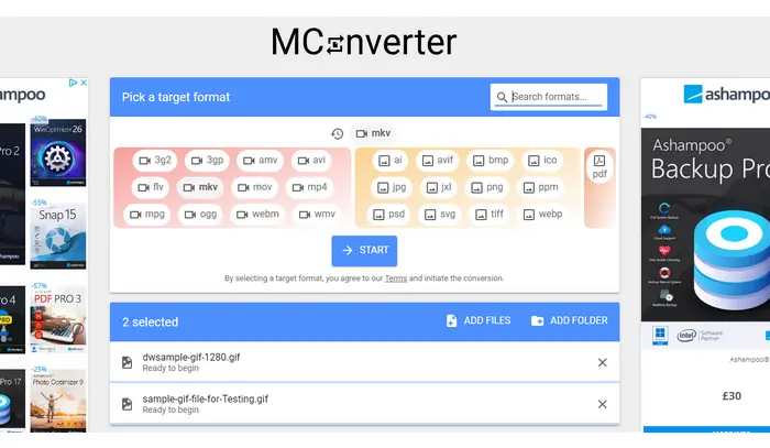 Online GIF MKV Converter