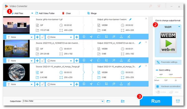 GIF to WebM Converter Free Download