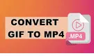 Convert GIF to MP4