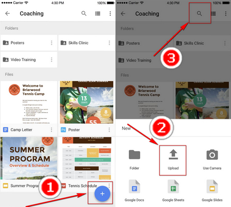 how to download mp4 from google drive to iphone