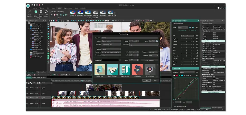 VSDC Free Video Editor