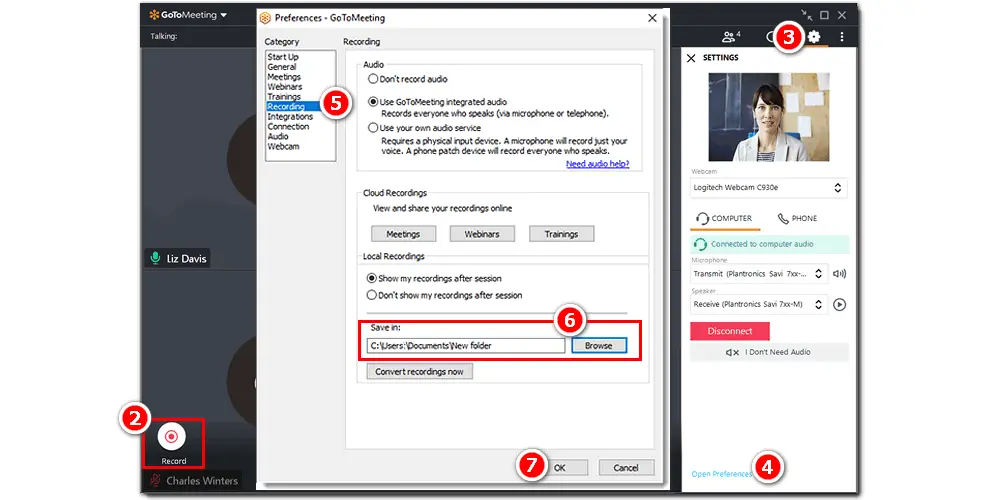 How to Record on GoToMeeting