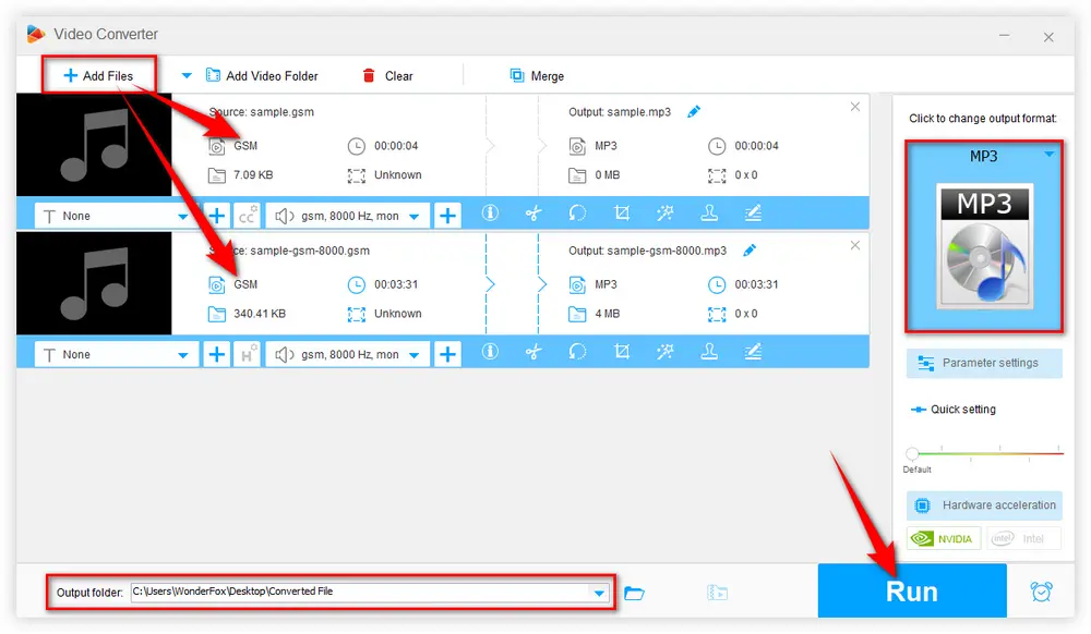 Desktop GSM to MP3 Converter Free