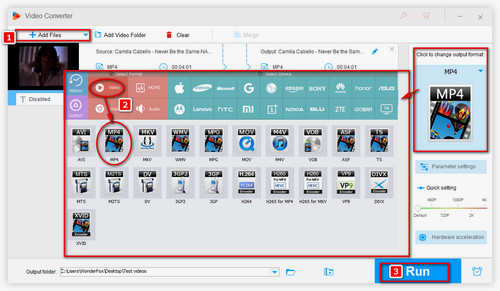 Transcode H264 to Digital Format