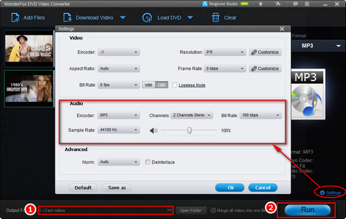 Finish Video to Audio Conversion