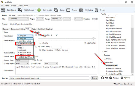 Detailed Instruction How to Enable Handbrake GPU