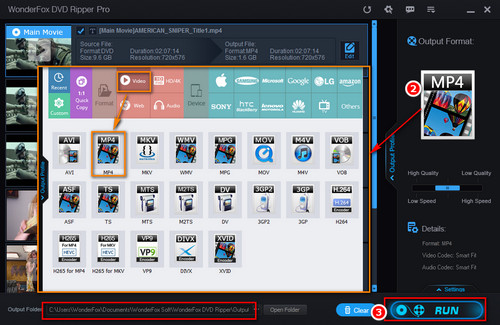 Convert ISO to MP4, MKV, AVI…