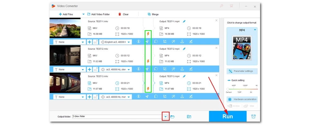 Start Lossless Conversion 