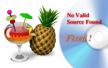 How to fix no valid source found