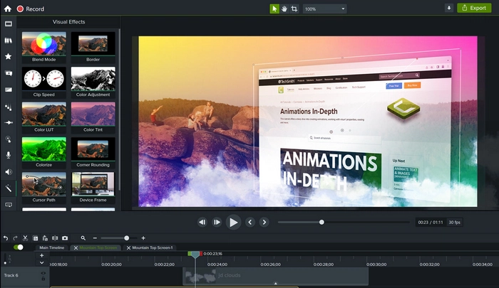 Camtasia – Best 1080p Video Recorder and Editor