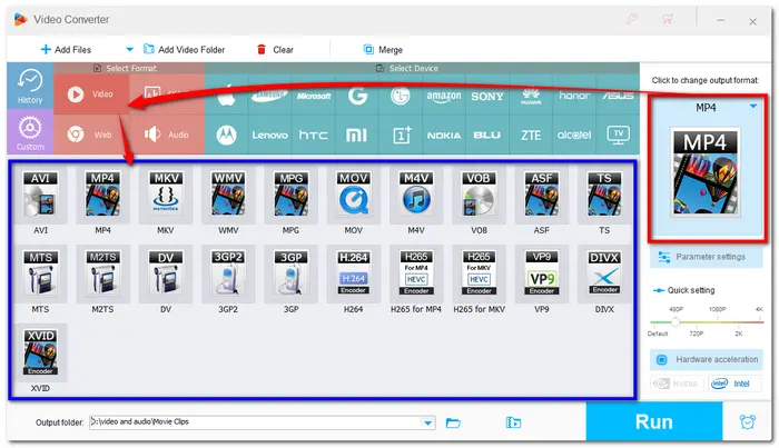 Convert HD to SD