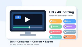HD & 4K Video Editing Software