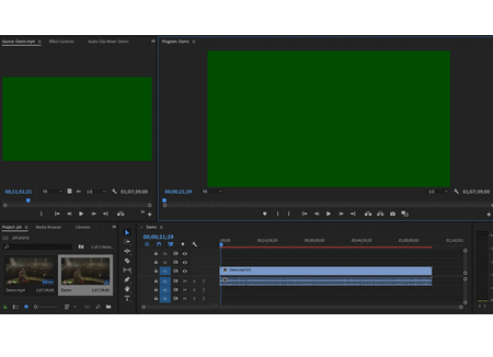 Premiere Pro HEVC Green Screen